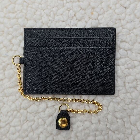 Prada Leather wallet with detachable badge holder/ card holder - Picture 4 of 11